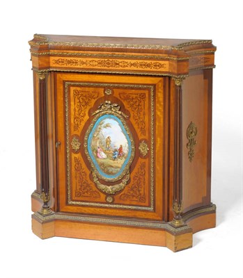 Lot 1475 - A Louis XV Style Satinwood, Tulipwood, Purpleheart and Ormolu Mounted Meurble d'Eppui, circa...