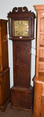 Lot 1187 - ~ An oak thirty hour longcase clock, signed Jos Thompson, Cirencester, 18th century, possibly later