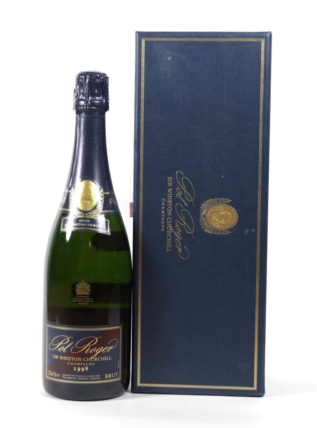 Lot 5003 - Pol Roger Winston Churchill Champagne 1998, boxed (one bottle)