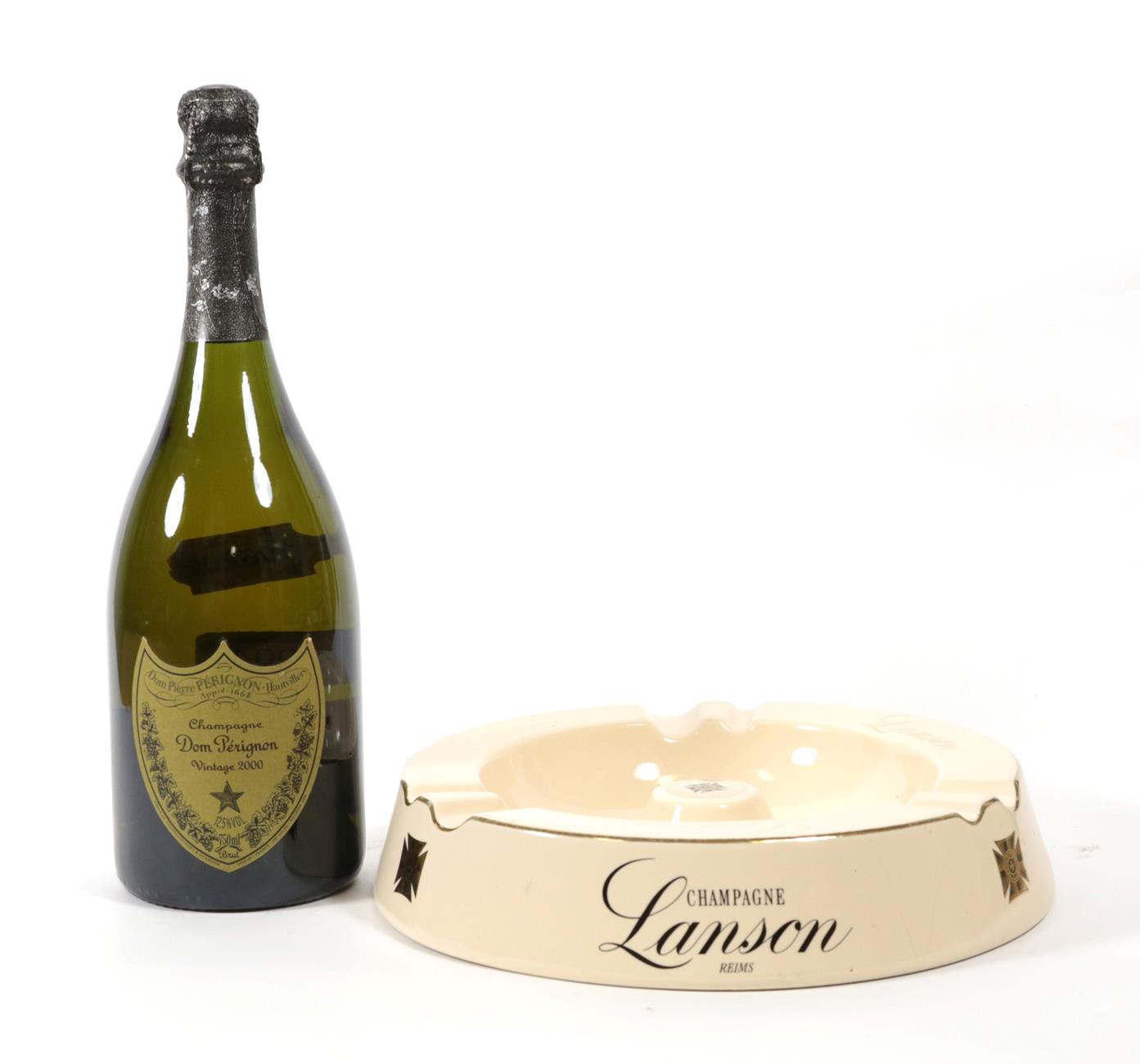 Lot 5004 - Möet & Chandon Dom Pérignon 2000 Champagne, (one bottle) together with a Lanson Champagne...