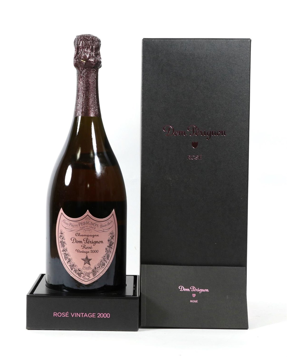 Lot 5005 - Dom Pérignon 2000 Rosé Champagne, in original presentation box (one bottle)
