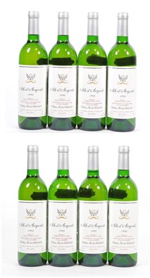 Lot 5011 - Château Mouton Rothschild 1995 Aile d'Argent, Blanc (eight bottles)