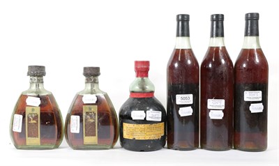 Lot 5053 - The Wine Society 7007 Fine Liqueur Cognac Fifteen Years Old (three bottles), Hine V.S.O.P. Fine...
