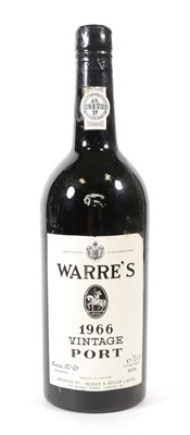Lot 5063 - Warre's 1966 Vintage Port (one bottle)