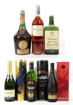 Lot 5067 - Jaquart Champagne NV Brut Tradition (one bottle), Glenfiddich Special Old Reserve Pure Malt...