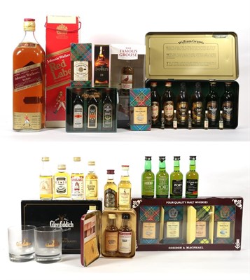 Lot 5071 - Johnnie Walker Red Label Blended Scotch Whisky, 86.8 proof 1 litre, export bottling, in...