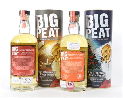 Lot 5072 - Big Peat Small Batch Islay Blended Malt Scotch Whisky, 53.6% vol 700ml, in original tin tube...