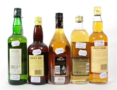 Lot 5074 - John Swifft Scotch Whisky, blend 70cl 40% vol (one bottle), Glen Orchy 8 Years Old Pure Malt Scotch