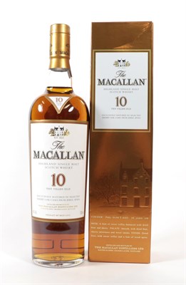 Lot 5095 - The Macallan Highland Single Malt Scotch Whisky 10 Years Old, 40% vol 700ml, in original...