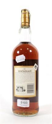 Lot 5103 - The Macallan Single Highland Malt Scotch Whisky 10 Years Old, 40% vol 1 Litre (one bottle)