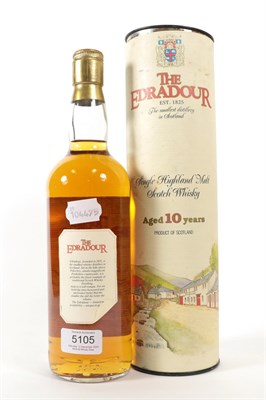 Lot 5105 - Edradour 10 Years Old Single Highland Malt Scotch Whisky, 1980s bottling, 40% vol 75cl, in original