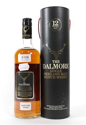 Lot 5108 - Dalmore 12 Year Old Single Highland Malt Scotch Whisky, 1980s bottling, 40% vol 75cl, in...