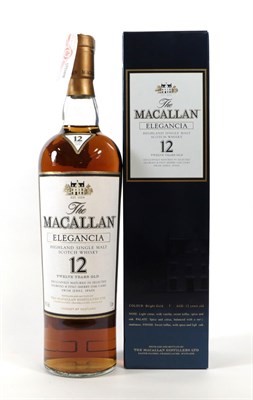 Lot 5112 - The Macallan Highland Single Malt Scotch Whisky 12 Years Old Elegancia, 40% vol 1 Litre, in...