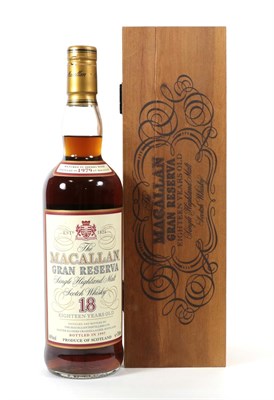 Lot 5125 - The Macallan 18 Years Old Gran Reserva Single Highland Malt Scotch Whisky, distilled 1979,...