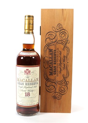 Lot 5126 - The Macallan 18 Years Old Gran Reserva Single Highland Malt Scotch Whisky, distilled 1979,...