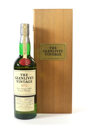 Lot 5139 - The Glenlivet 1972 26 Years Old Pure Single Malt Scotch Whisky, distilled 1972, bottled 1998,...