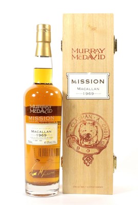 Lot 5147 - Macallan 1969 36 Years Old Single Malt Scotch Whisky, Murray McDavid Mission by independent...