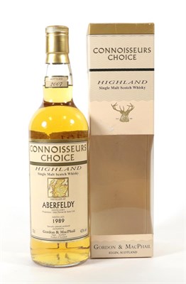 Lot 5151 - Aberfeldy 1989 Highland Single Malt Scotch Whisky, Gordon & MacPhail's Connoisseurs Choice,...