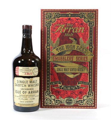 Lot 5152 - Arran Cask Strength Single Malt Scotch Whisky, ''The High Seas'' Smuggler's Series Volume 2,...