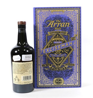 Lot 5153 - Arran Cask Strength Single Malt Scotch Whisky, ''Exciseman'' Smuggler's Series Volume 3, 56.7%...