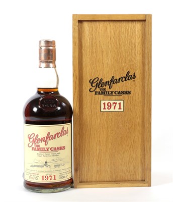 Lot 5157 - Glenfarclas 'The Family Casks' 1971 Single Cask Highland Malt Scotch Whisky, bottled 2007, one...