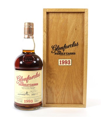 Lot 5160 - Glenfarclas 'The Family Casks' 1993 Single Cask Highland Malt Scotch Whisky, bottled 2007, one...
