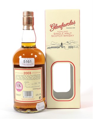 Lot 5161 - Glenfarclas 2003 Highland Single Malt Scotch Whisky, distilled 2003, bottled 2014, 43% vol...