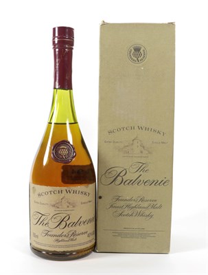 Lot 5194 - The Balvenie 10 Years Old Founders Reserve Single Highland Malt Scotch Whisky, cognac bottling,...