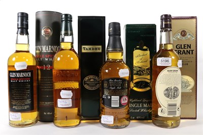 Lot 5196 - Glen Grant 10 Years Old Scotch Pure Malt Whisky, 70cl 40% vol, in original cardboard sleeve...