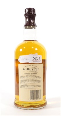 Lot 5201 - The Balvenie 15 Years Old Single Barrel Malt Scotch Whisky, cask number 8836, bottle number...