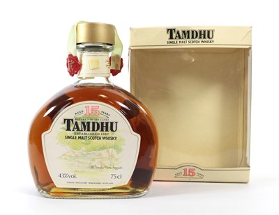 Lot 5207 - Tamdhu 15 Years Old Single Malt Scotch Whisky, 1980s bottling, 43% vol 75cl, in original...