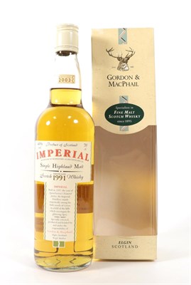 Lot 5219 - Imperial 1991 Single Highland Malt Scotch Whisky, by Gordon & MacPhail, distilled 1991, bottled...
