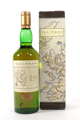 Lot 5229 - Talisker 10 Years Old Single Malt Scotch Whisky, 1980s bottling, 45.8% vol 75cl, in original...