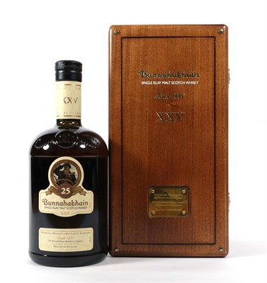 Lot 5233 - Bunnahabhain XXV Single Islay Malt Scotch Whisky, 70cl 43% vol, in original wooden presentation...