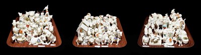 Lot 101 - Crested china to include a quantity of animal models, various factories (approximately 103)