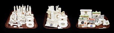 Lot 105 - Crested china to include lighthouses, buildings, monuments etc (approximately 44)