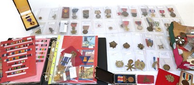 Lot 3 - A Collection of World Medals and Insignia; including British, American, European and Japanese,...