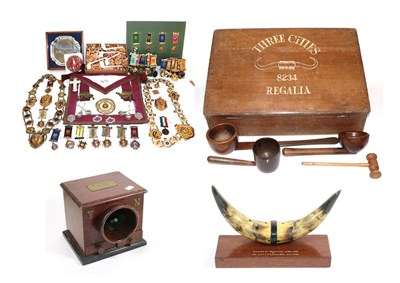 Lot 88 - A Collection of Royal Antediluvian Order of Buffaloes Jewels and Regalia, mainly to Three...