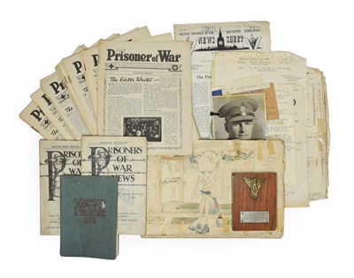 Lot 102 - An Interesting Collection of Second World War British Prisoner of War Ephemera, relating to...
