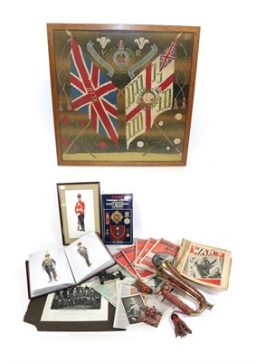 Lot 107 - W R Younghusband, Portrait of a Private, Royal Marine Light Infantry, watercolour and...