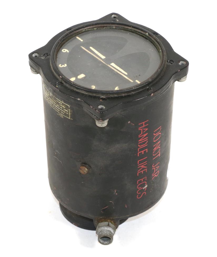 Lot 148 - A Second World War Spitfire Artificial Horizon 6A/1519, from a cockpit instrument panel,...