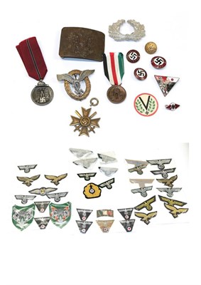 Lot 206 - A Small Quantity of German Third Reich Copy Badges, including NSDAP and Adolf Hitler 1933...