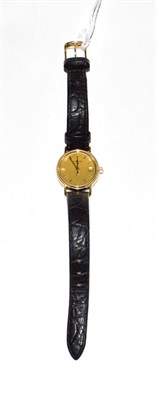 Lot 169 - A lady's gold plated Longines wristwatch