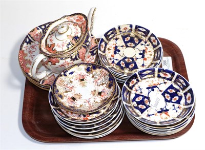 Lot 386 - A group of 19th century Royal Crown Derby Imari wares