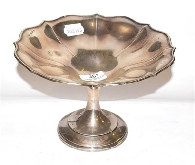 Lot 461 - A silver tazza, 13.8ozt, 15cm high