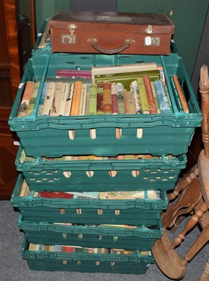 Lot 545 - Ten boxes of books on sporting and country pursuits etc