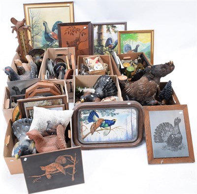 Lot 1020 - Capercaillie Bird Collectibles - a large collection of collectibles relating to European...