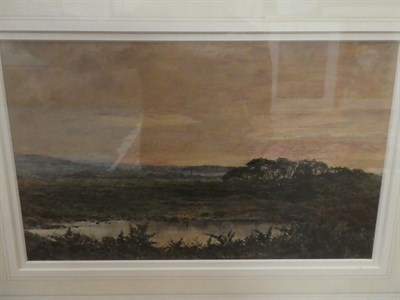 Lot 1090 - Attributed to John Isaac Richardson (1836-1913), Extensive landscape view (possibly of the...