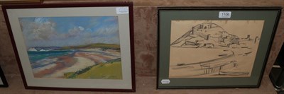 Lot 1106 - Philip Naviasky (1894-1983) Continental Harbour scene Signed, pencil, together with a further...