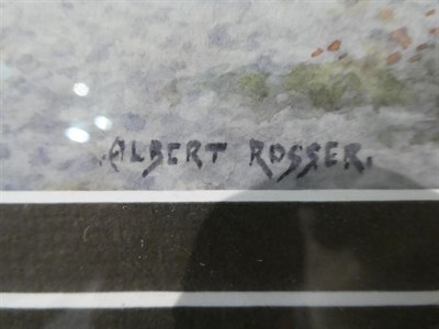 Lot 1150 - Albert Rosser (1899-1995) Grange in Borrowdale, signed, watercolour, 25.5cm by 35.5cm by